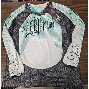 FLY RACING Size Womens 2XL KINETIC MOTOCROSS L/S JERSEY Graphic Female NWT